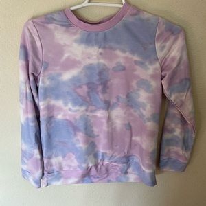 Tie dye long sleeve shirt